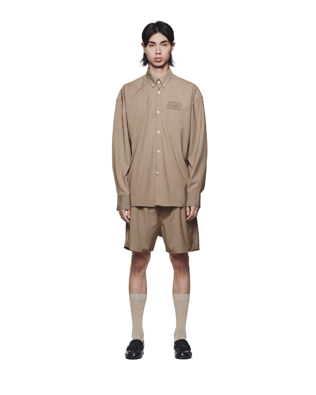 LIDER LAIDBACK CHECK SHORTS [Still Sand]