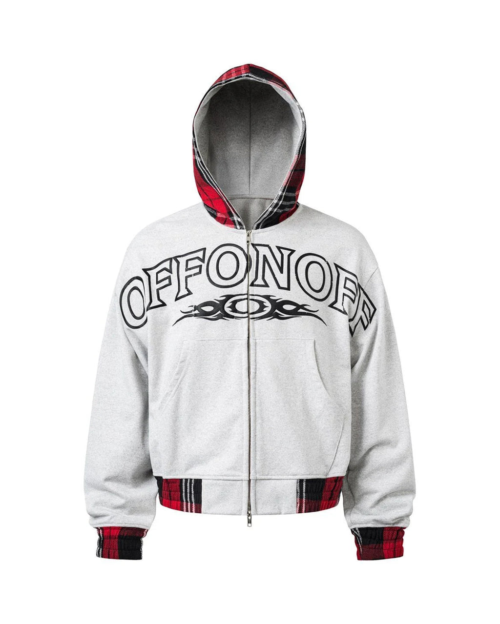 OFF Tribal LOGO Hoodie - GREY