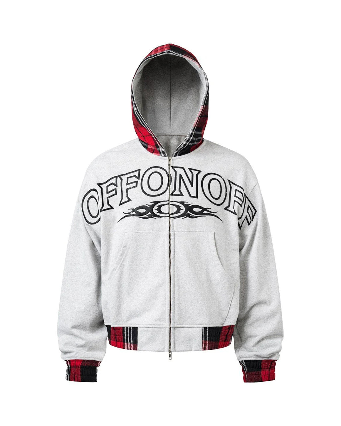 OFF Tribal LOGO Hoodie - GREY