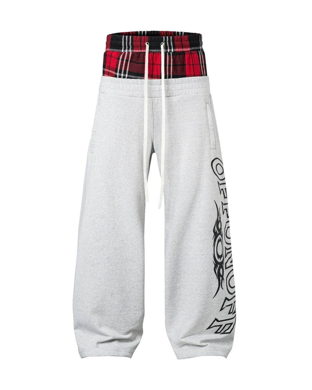 OFF Tribal LOGO Pants - GREY