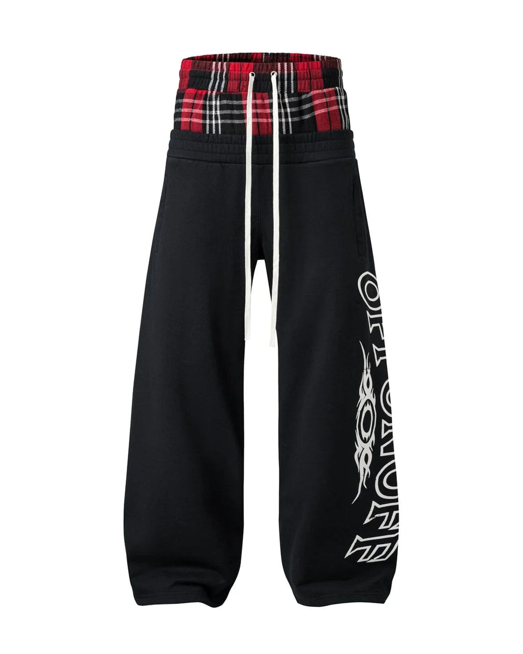 OFF Tribal LOGO Pants - Black