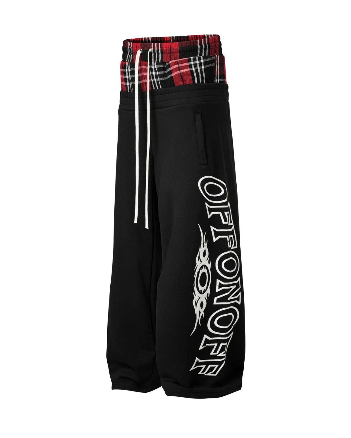 OFF Tribal LOGO Pants - Black