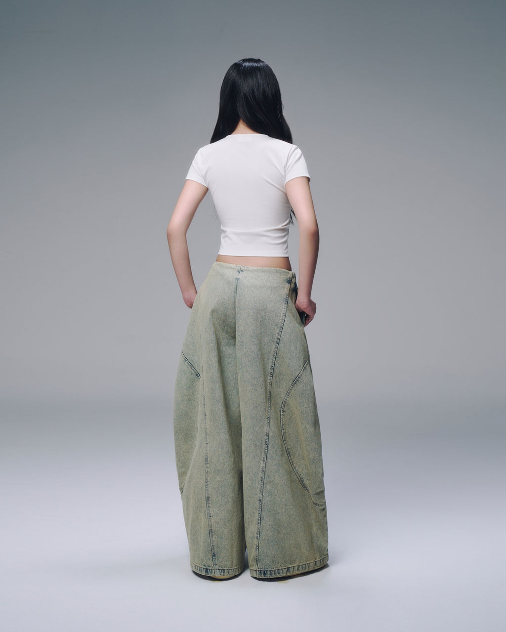 BUNNYHILL Luft Pants Ver Jean Blue Wash