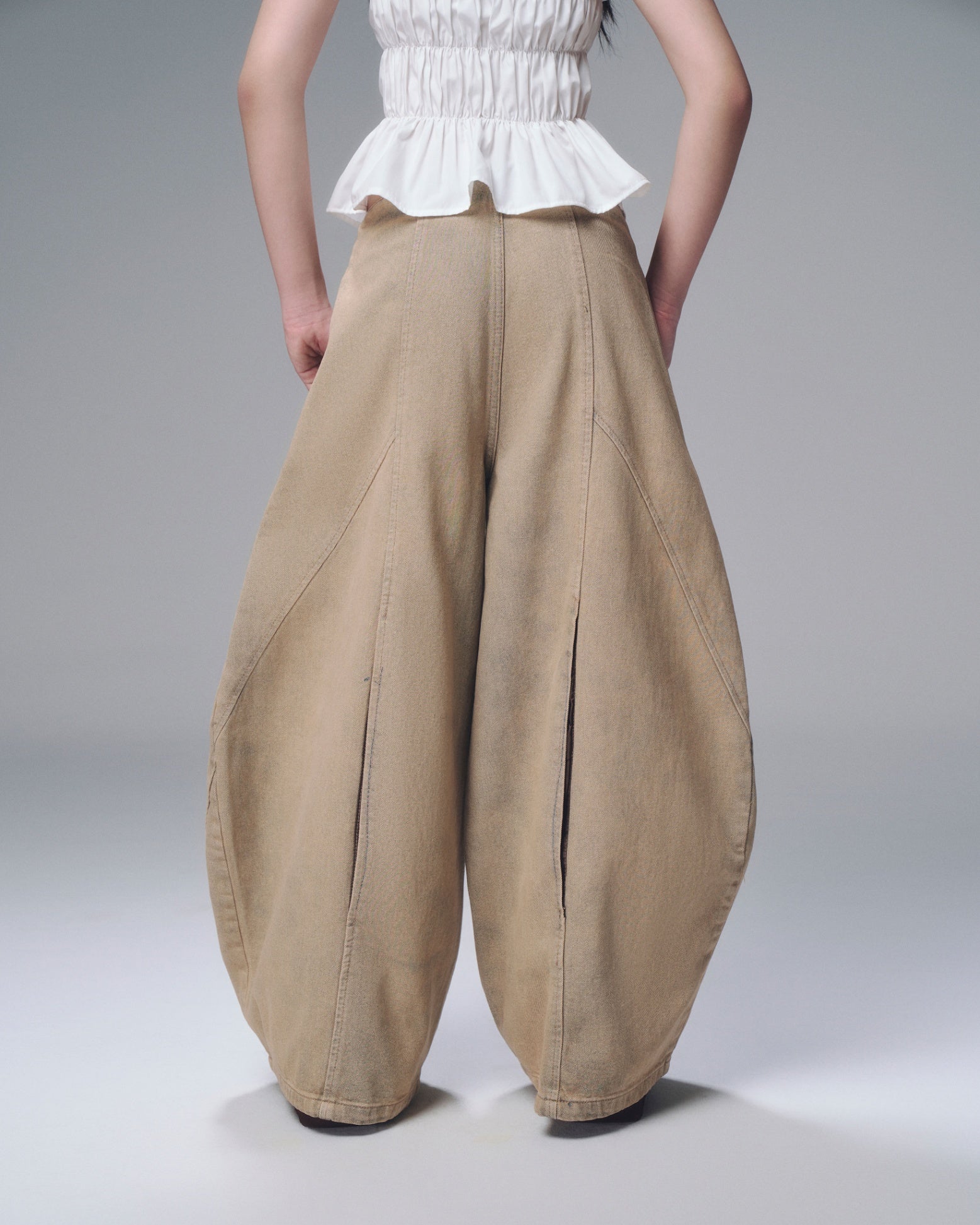 BUNNYHILL Ludovic Pants Ver Jean Brown Wash