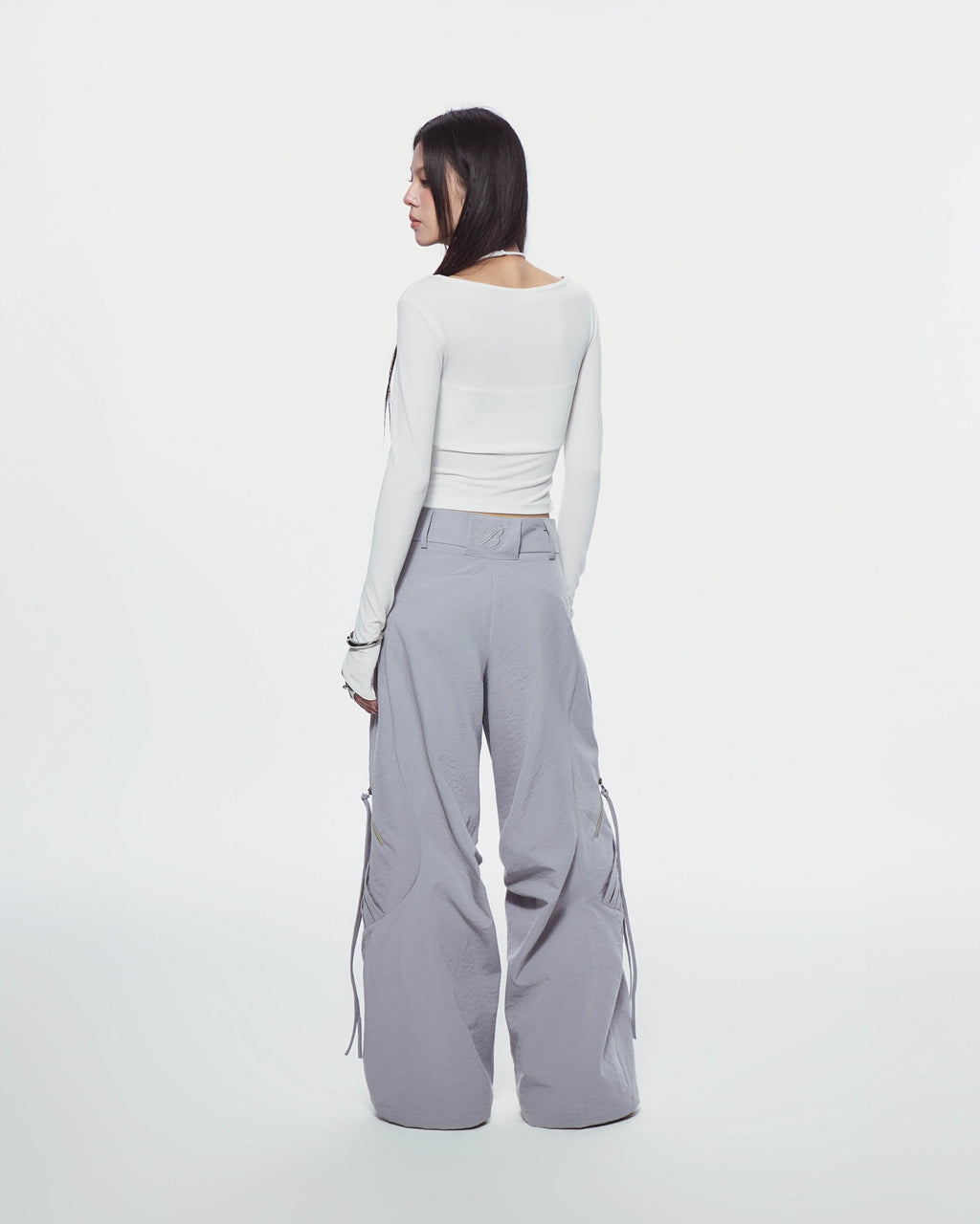 BUNNYHILL Bisou Long Sleeve Top [White]