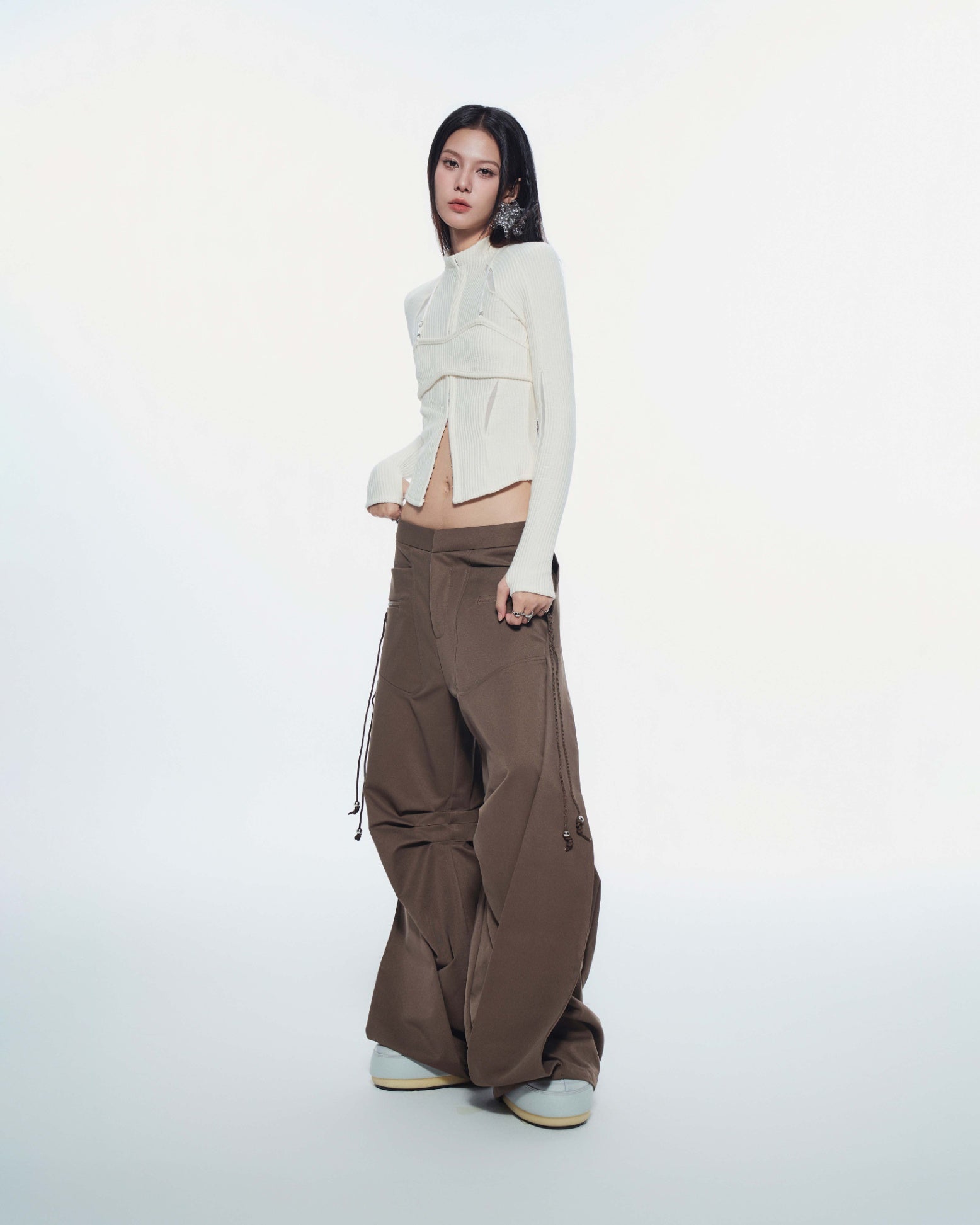 BUNNYHILL Archer Pants [Brown]