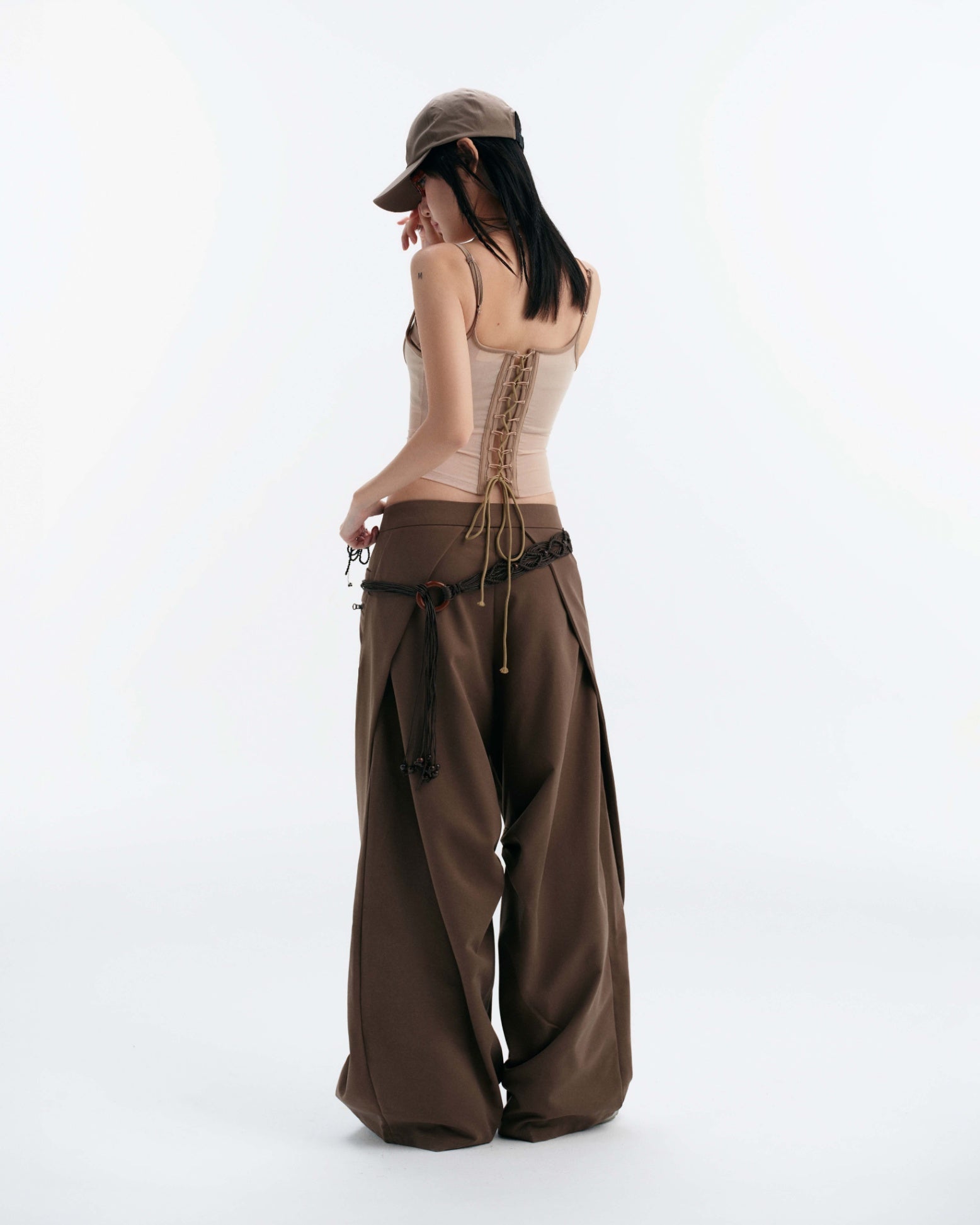 BUNNYHILL Melios Mesh Top Beige