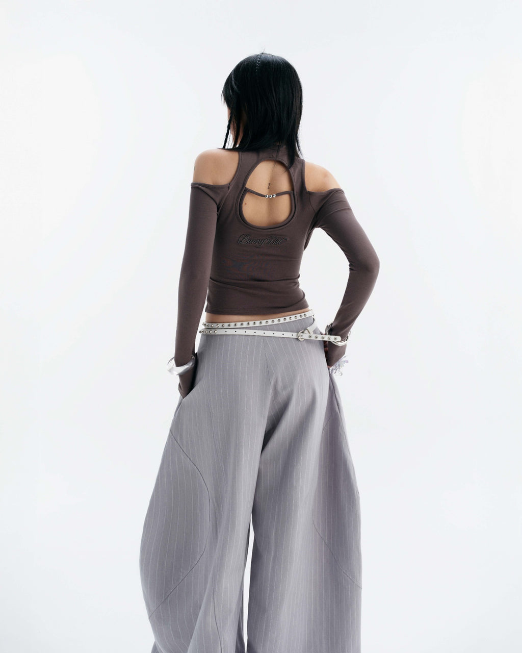 BUNNYHILL Caspian Long Sleeve Top Grey