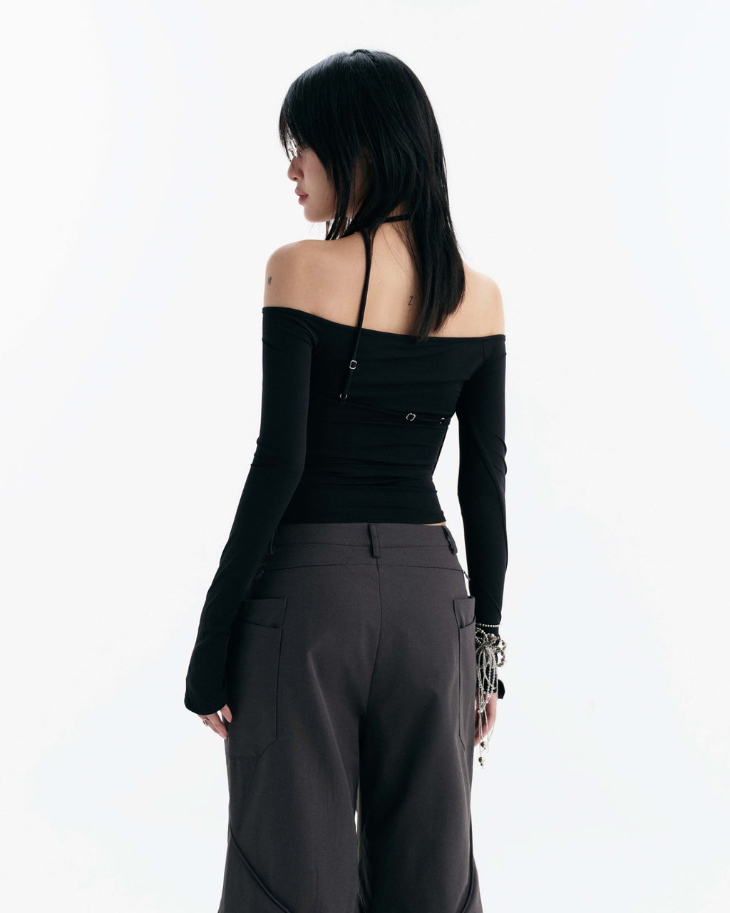 BUNNYHILL Melvin Long Sleeve Top Black