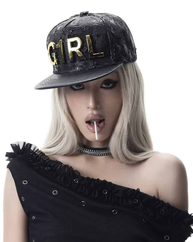CH2 G1RL Waxed Snapback