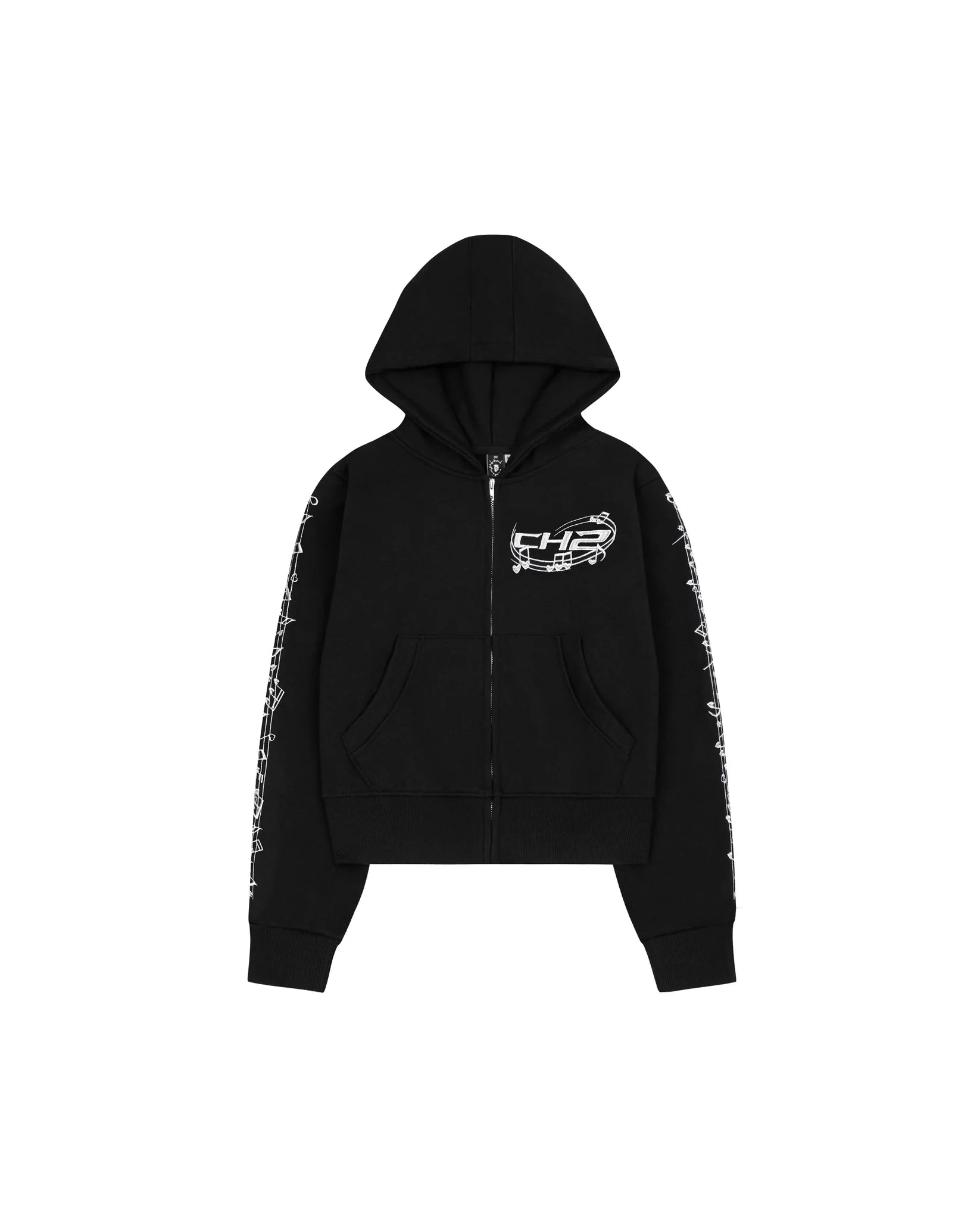 CH2 Black Music Hoodie