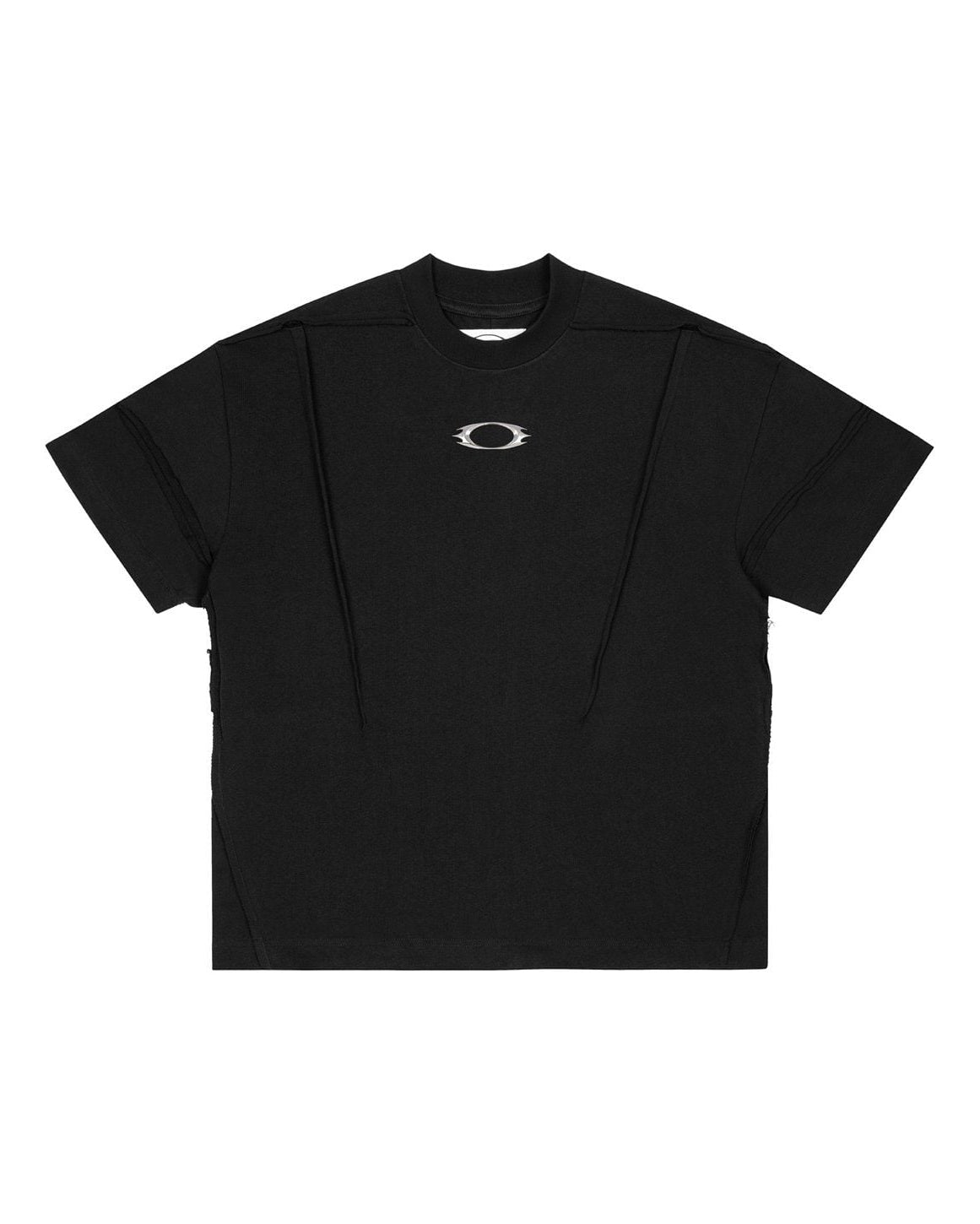 OFF Metal Basic TEE - Black
