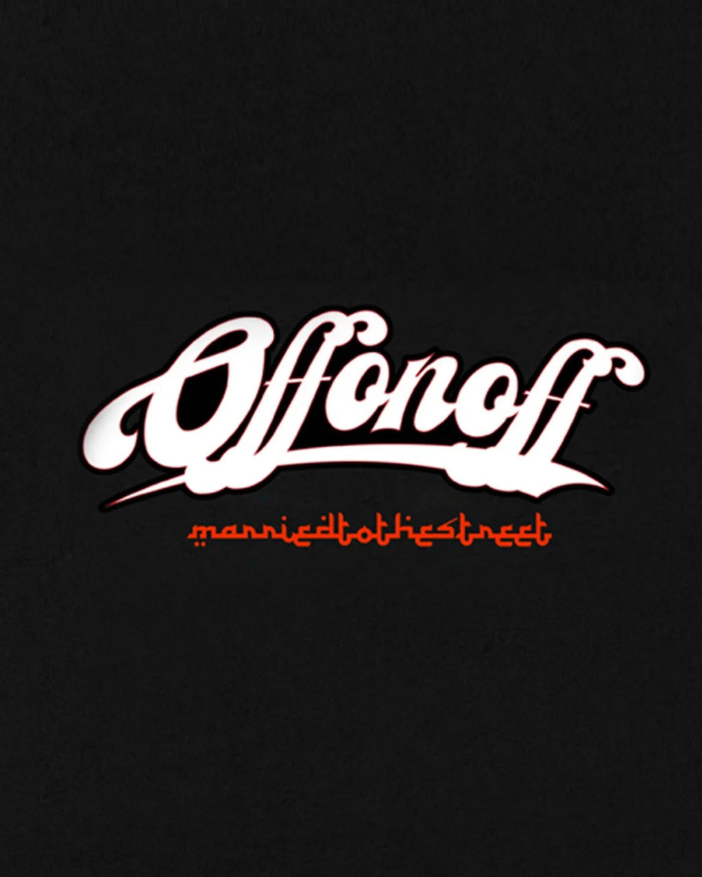 OFF UNC TEE - Black