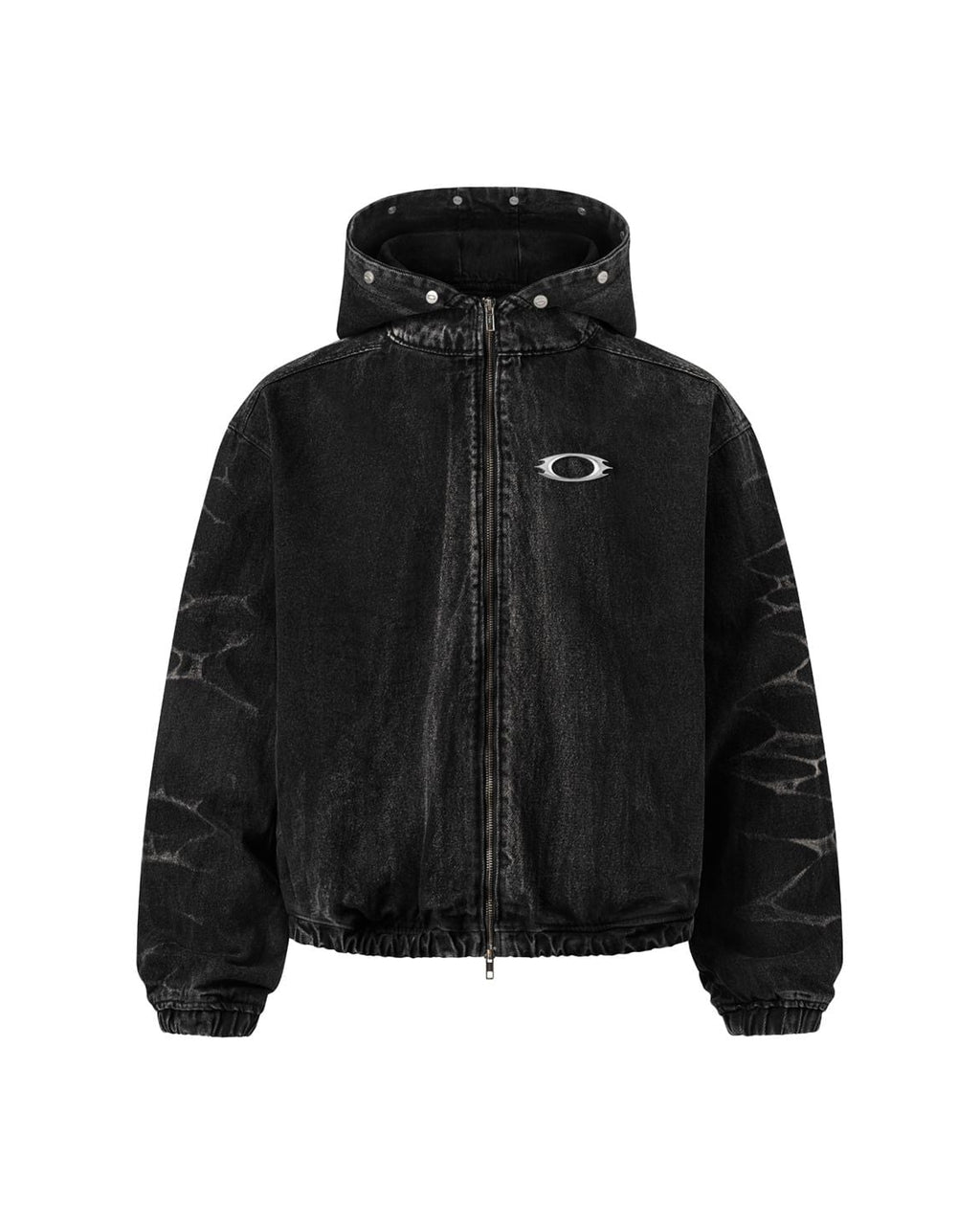 OFF FZ Denim Hoodie