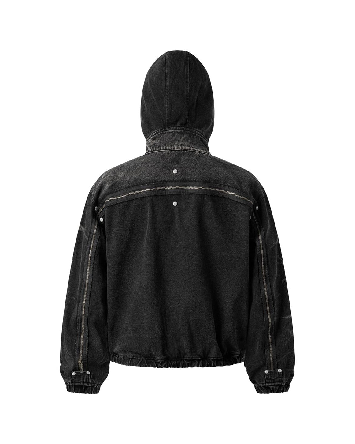 OFF FZ Denim Hoodie