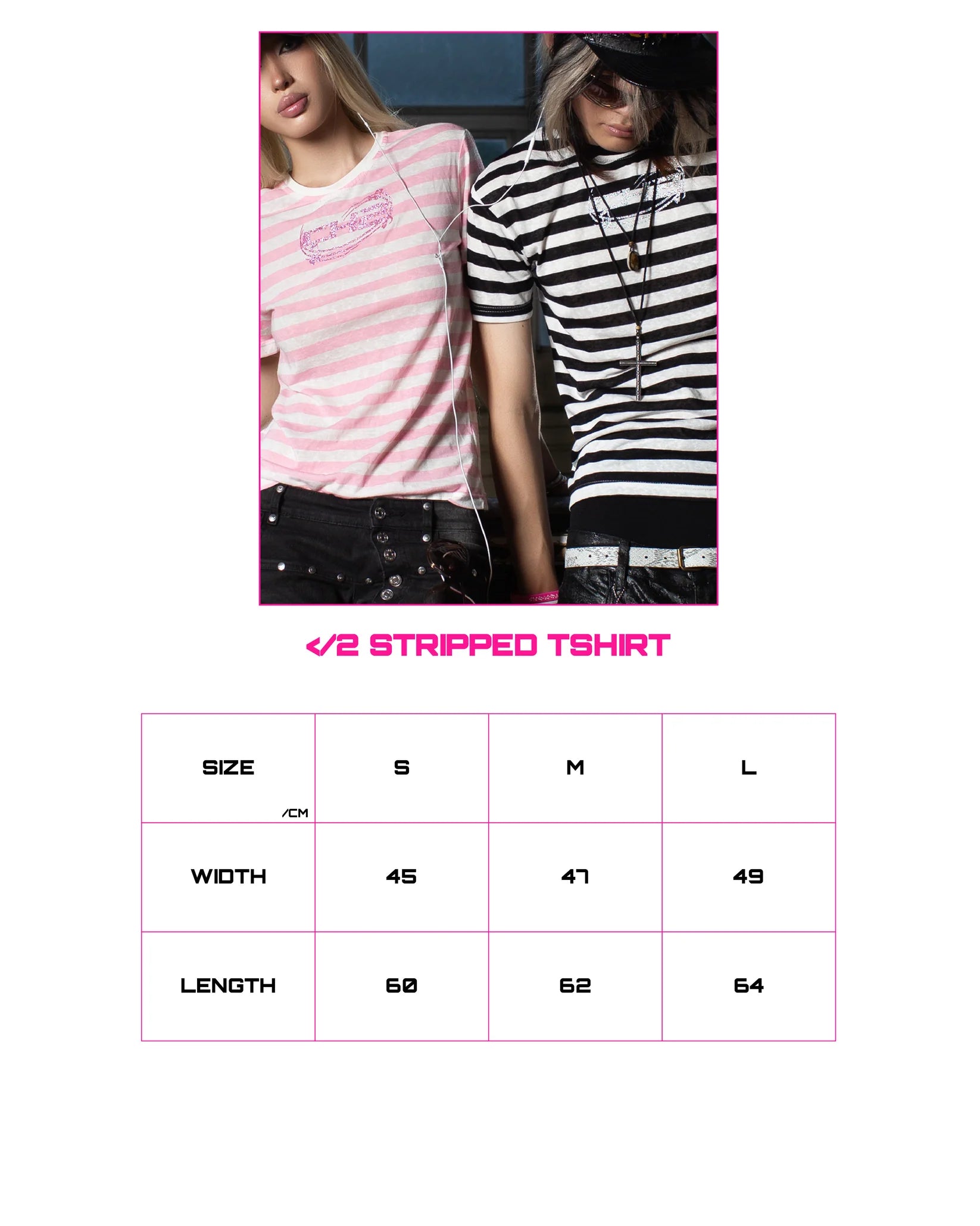 CH2 Stripes Shirt - PINK