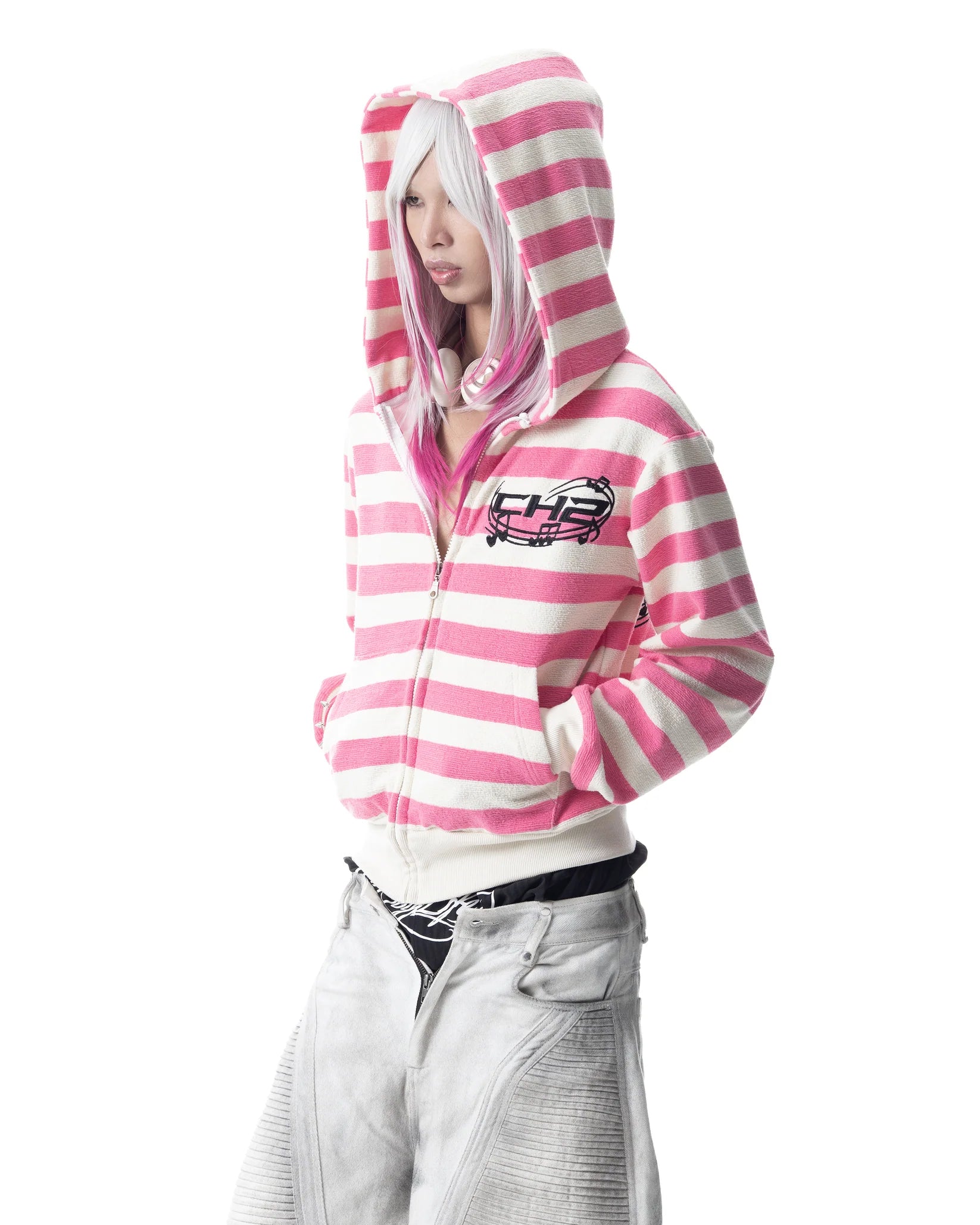 CH2 PINK Music Hoodie