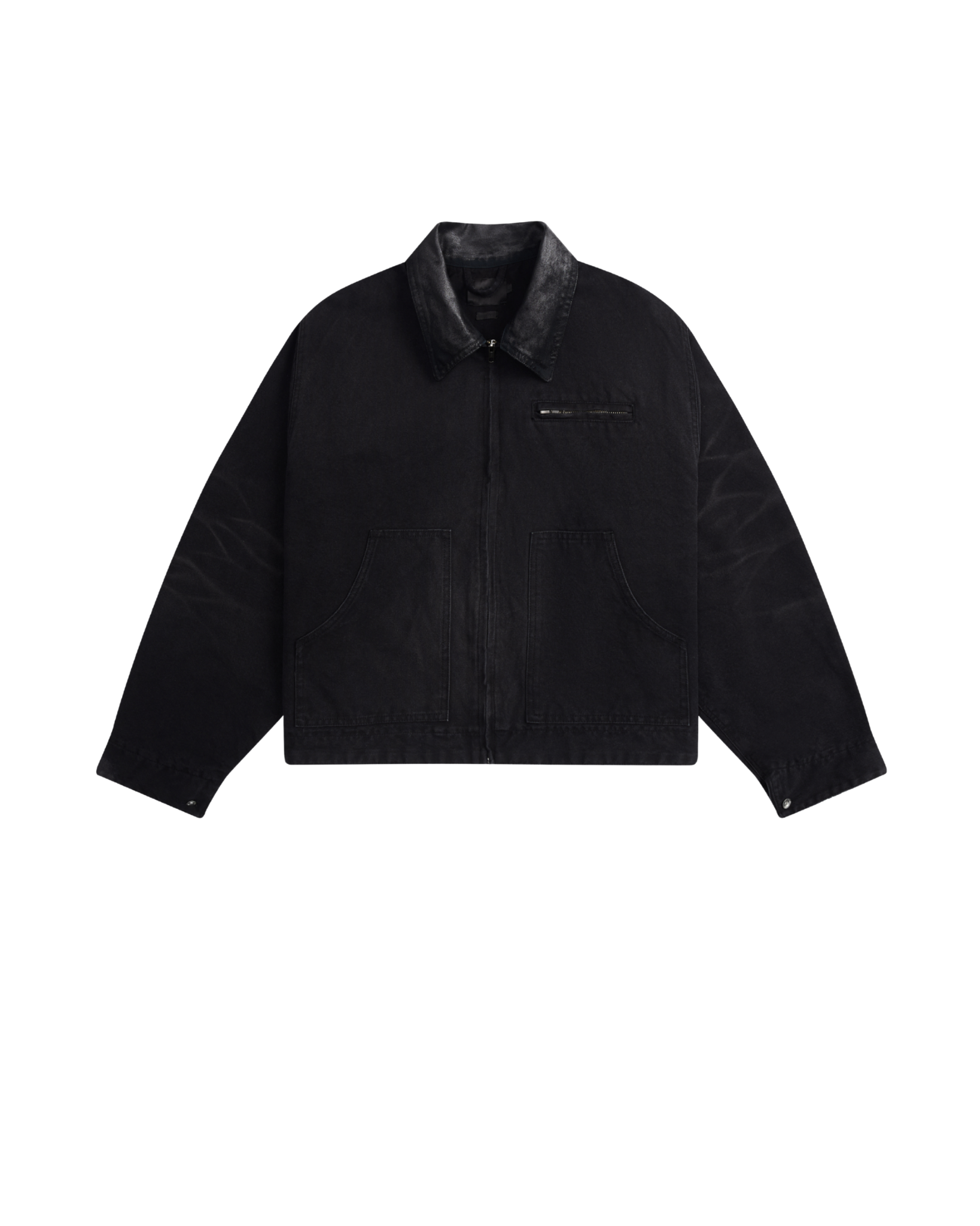 LIDER ASIAN TASTE DENIM JACKET [Black Sesame]