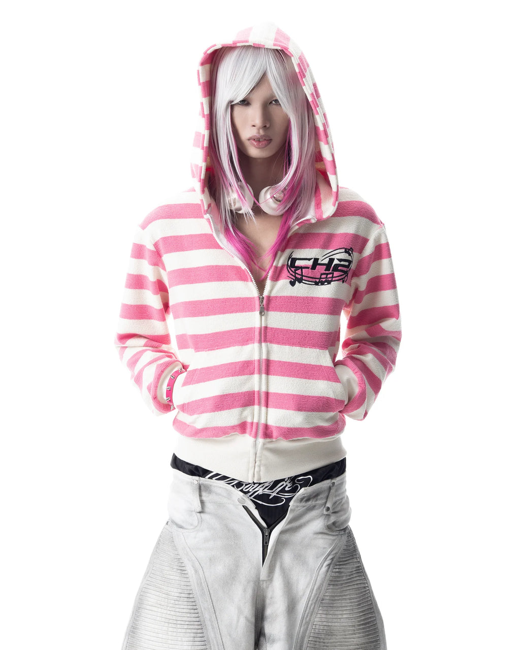 CH2 PINK Music Hoodie