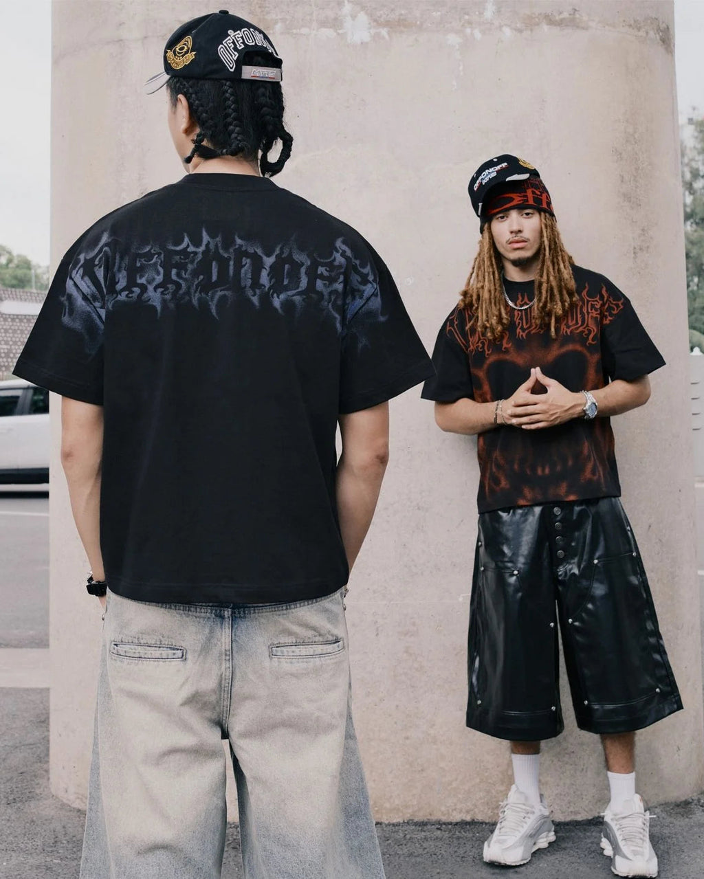 OFF Skull TEE - BLUE