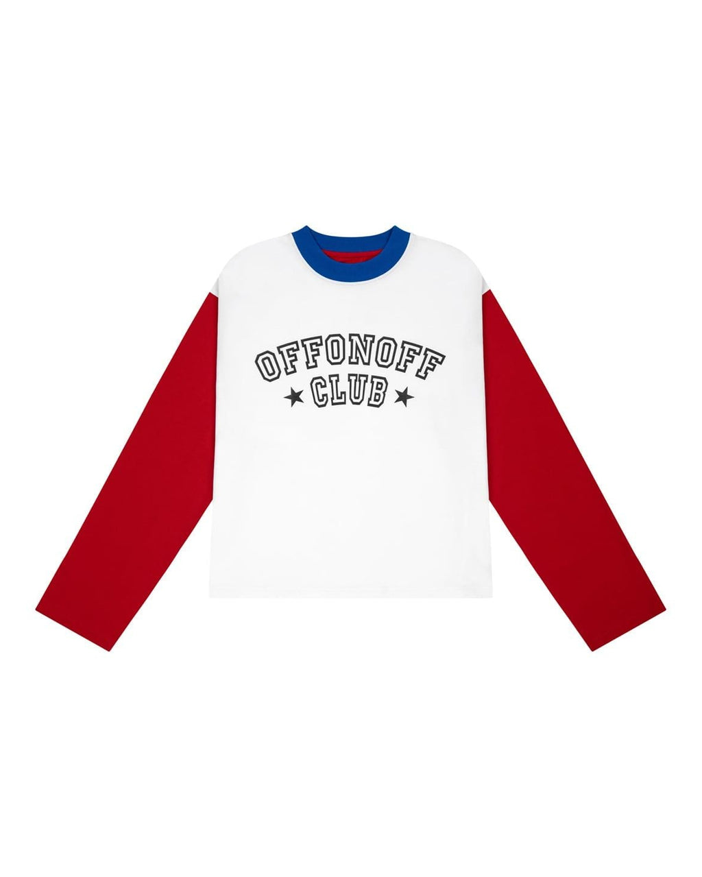 OFF LONG Sleeve - RED White