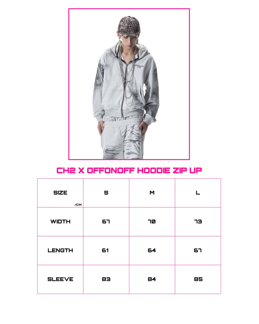 CH2 X OFF Hoodie