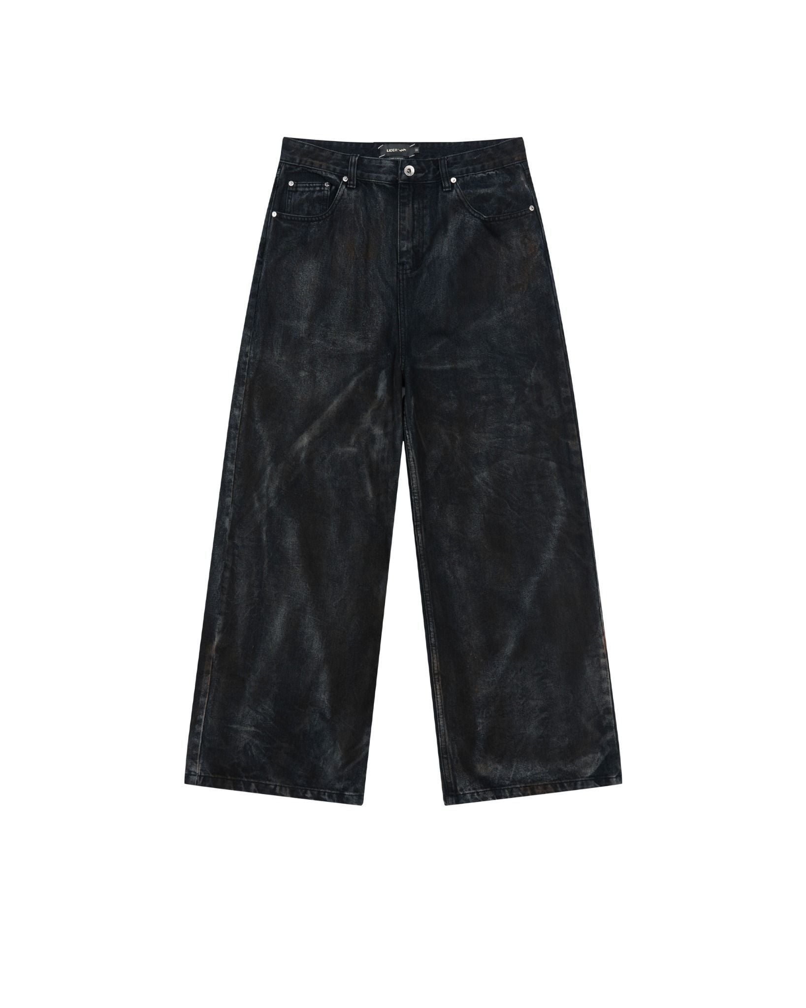 LIDER - SANDSTORM WIDE-LEG JEANS [Black]