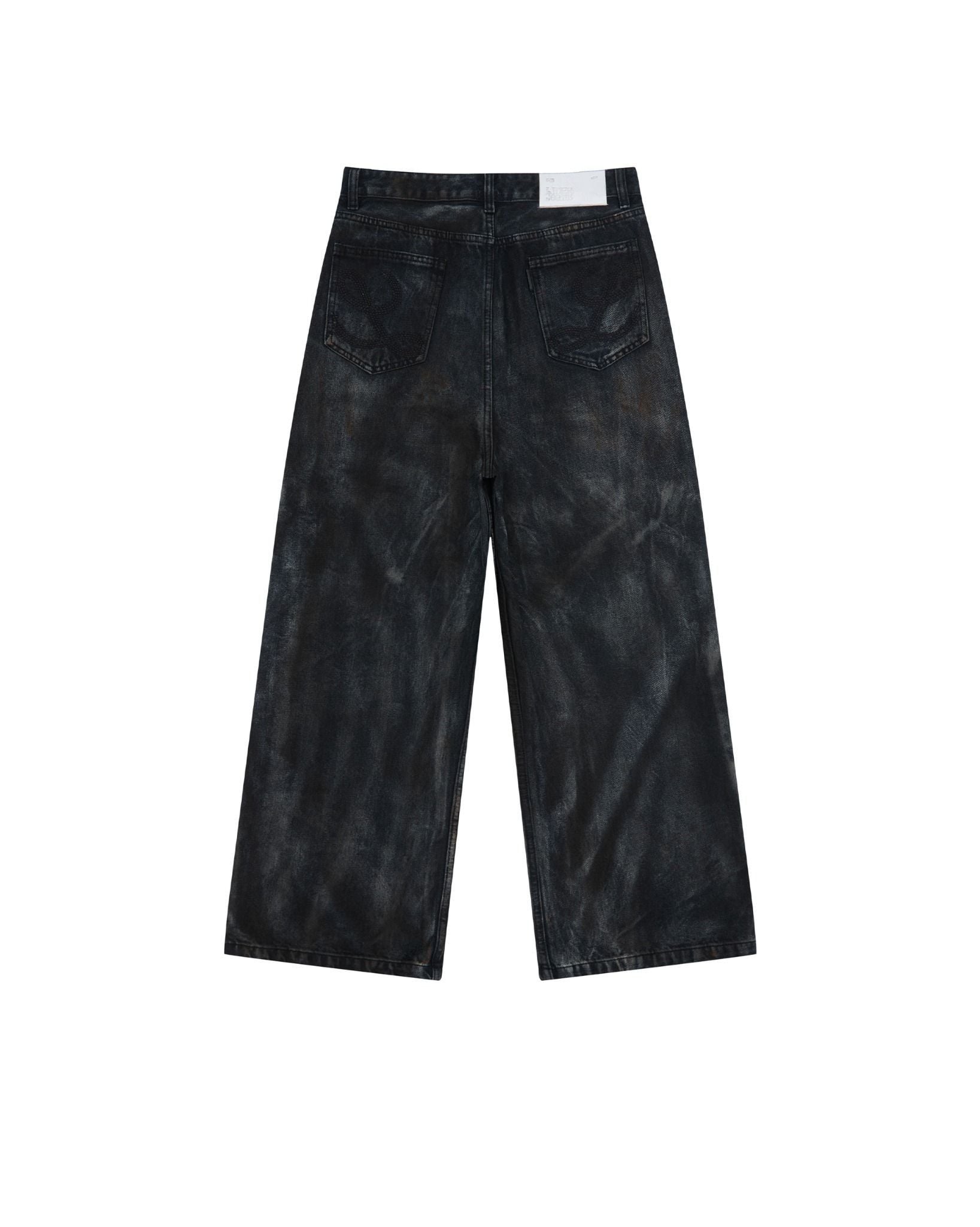 LIDER - SANDSTORM WIDE-LEG JEANS [Black]