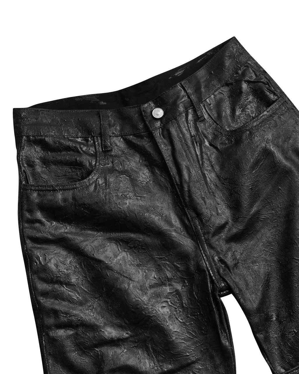 CH2 Black Waxed Jeans