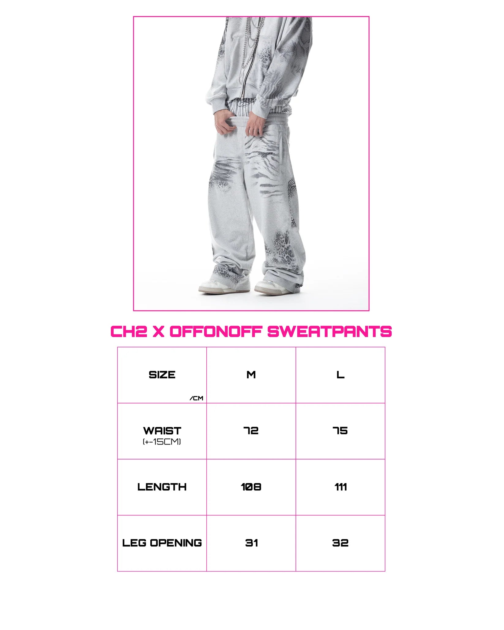 CH2 X OFF SET Pants