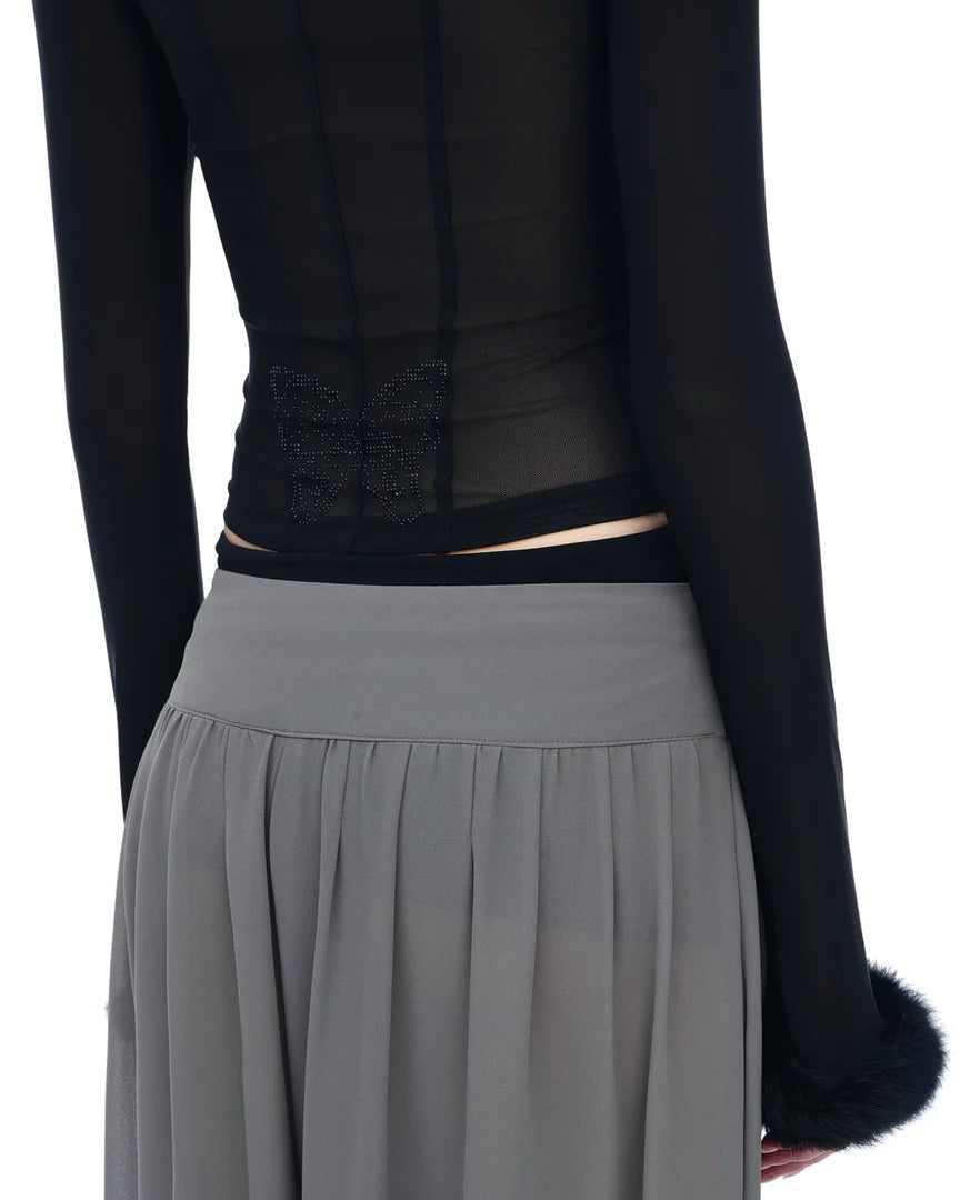 LINISS BUTTERLACE TOP