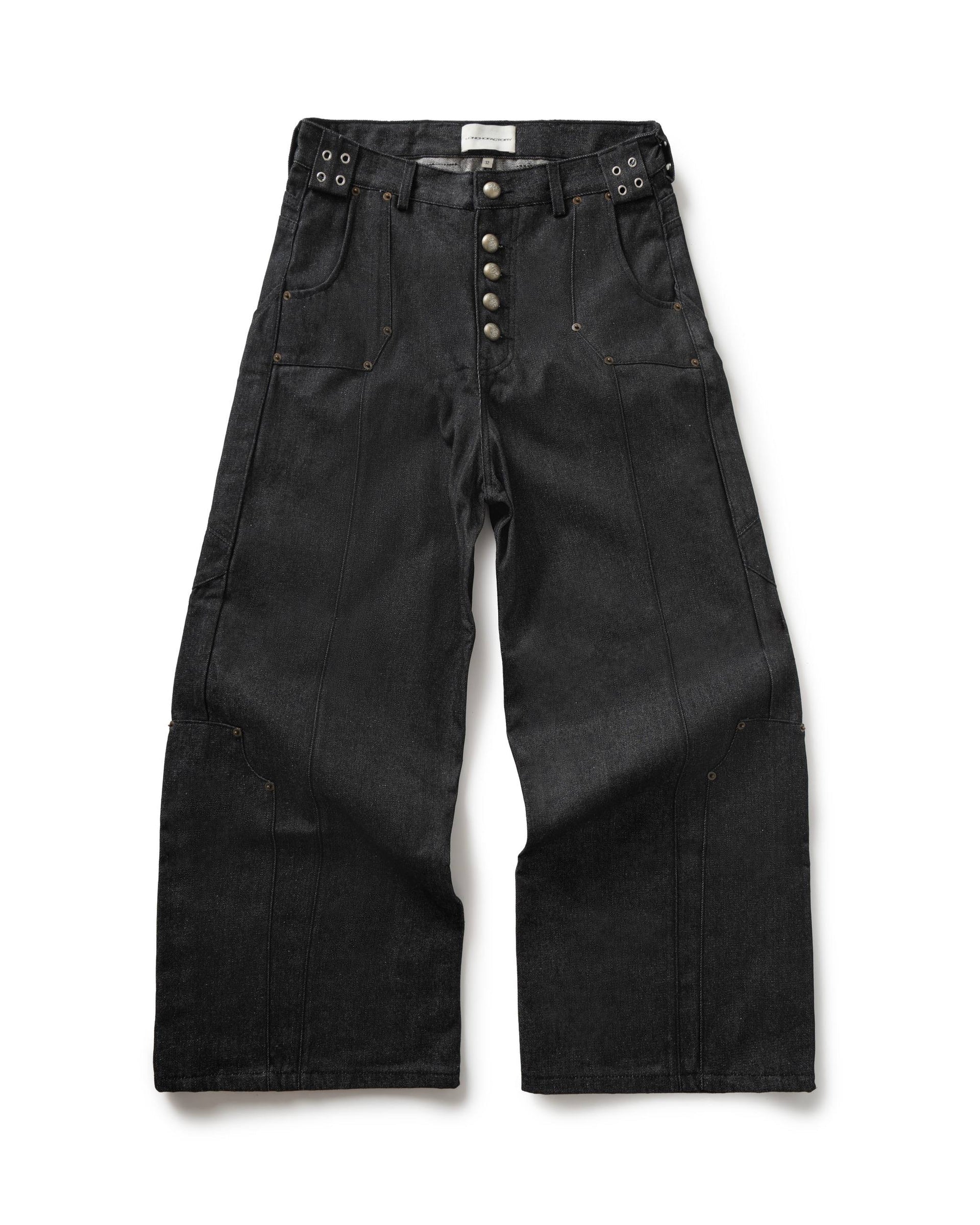 Loncho Factory Raw Denim Black