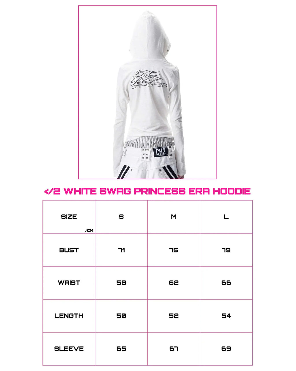 CH2 SWAG Princess ERA Hoodie
