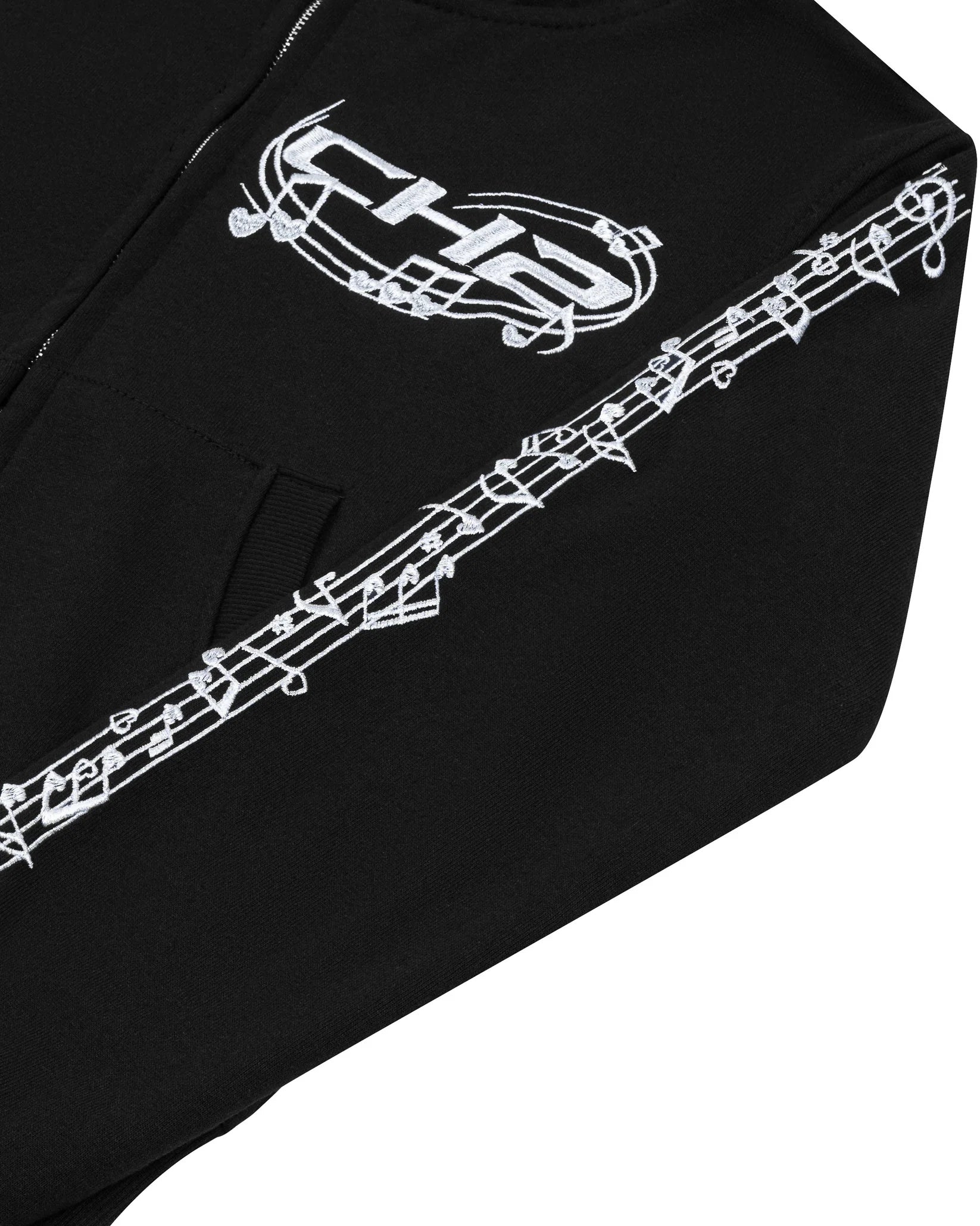 CH2 Black Music Hoodie