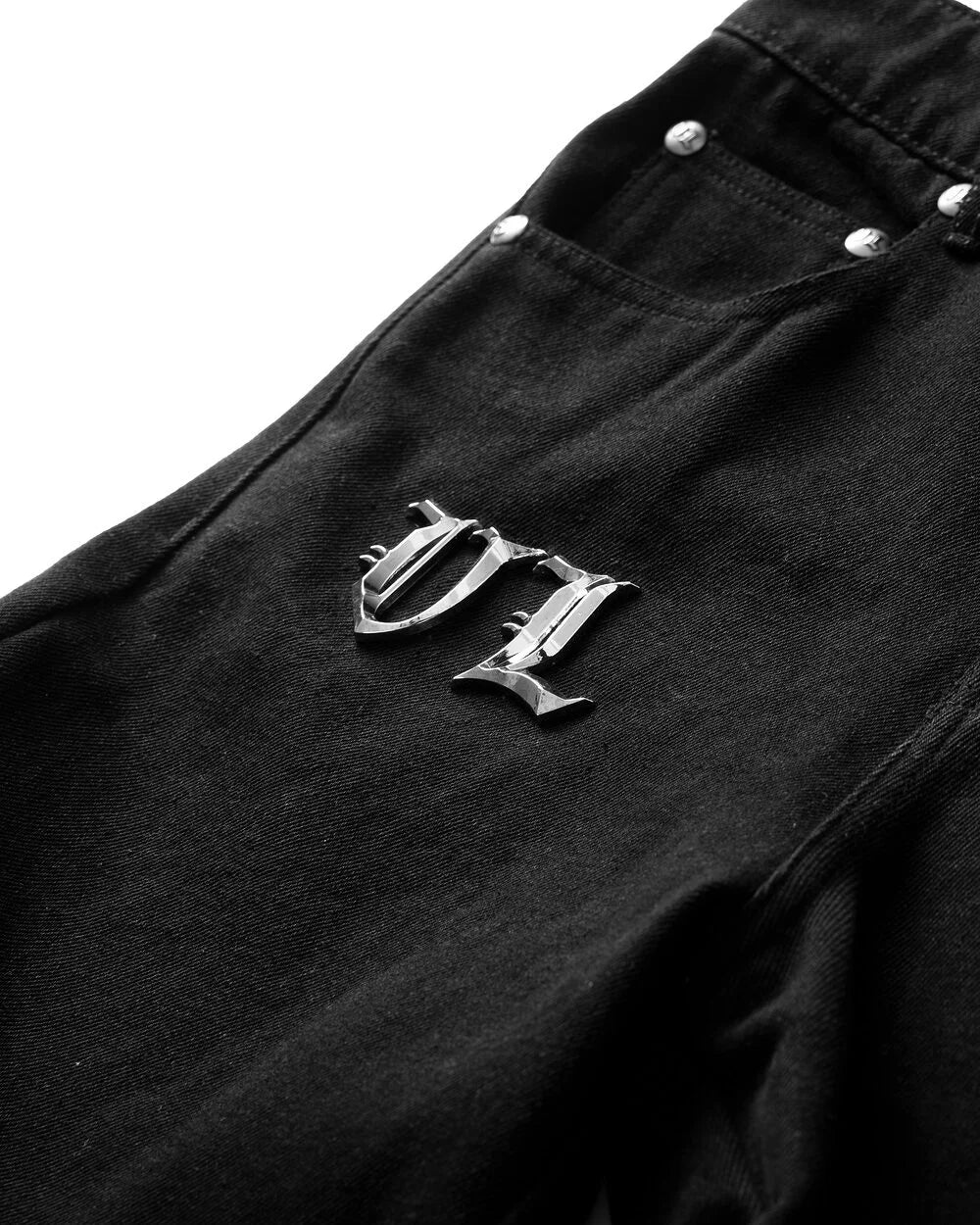 VL Metal Straight Denim Pants