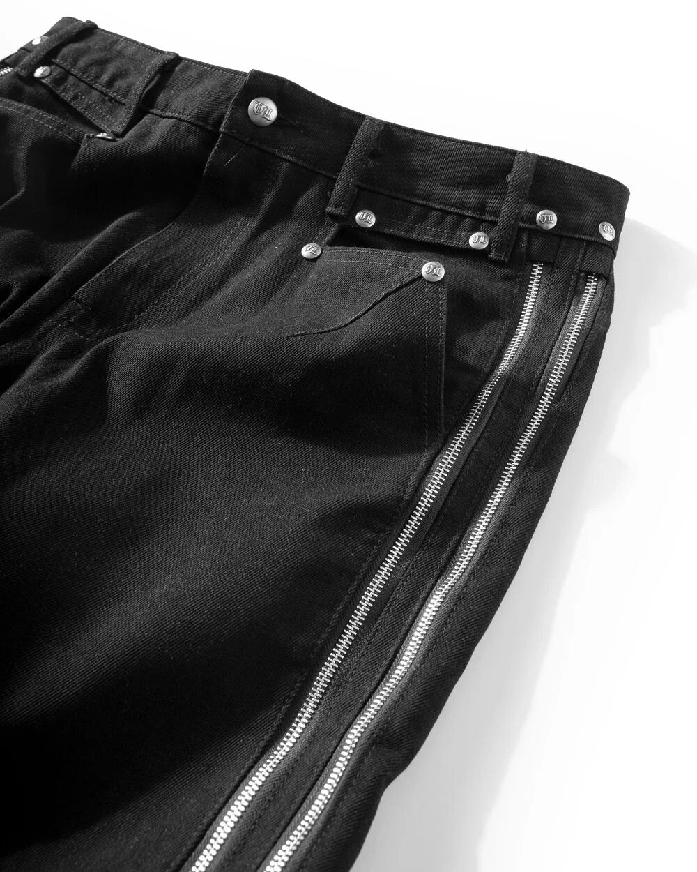 VL SIDE Zip-up Straight Pants