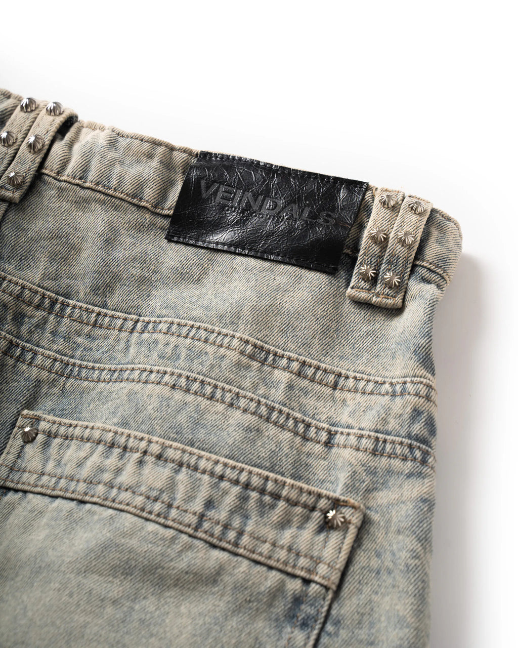 VD Light BLUE Distressed Baggy Pants