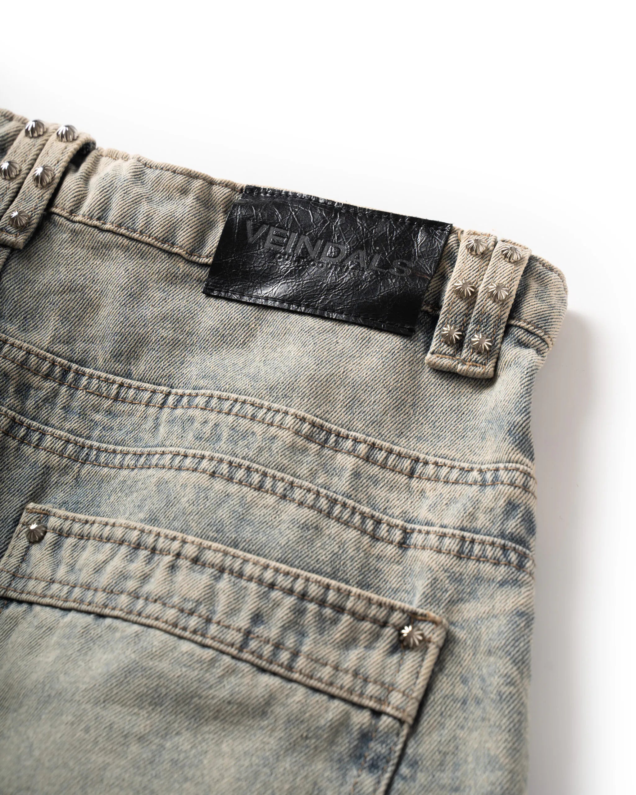 VD Light BLUE Distressed Baggy Pants
