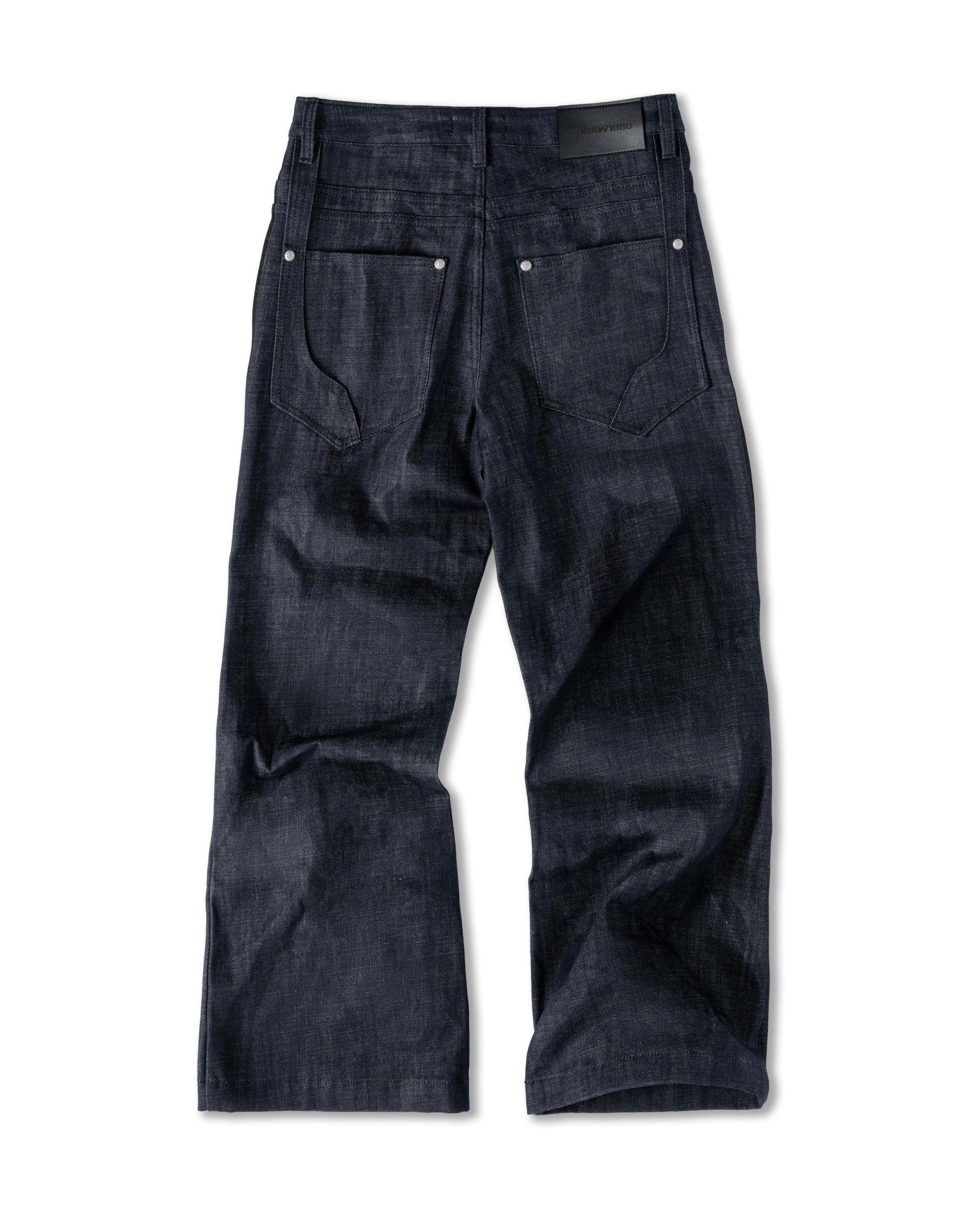 RDW Flare RAW Denim - NAVY