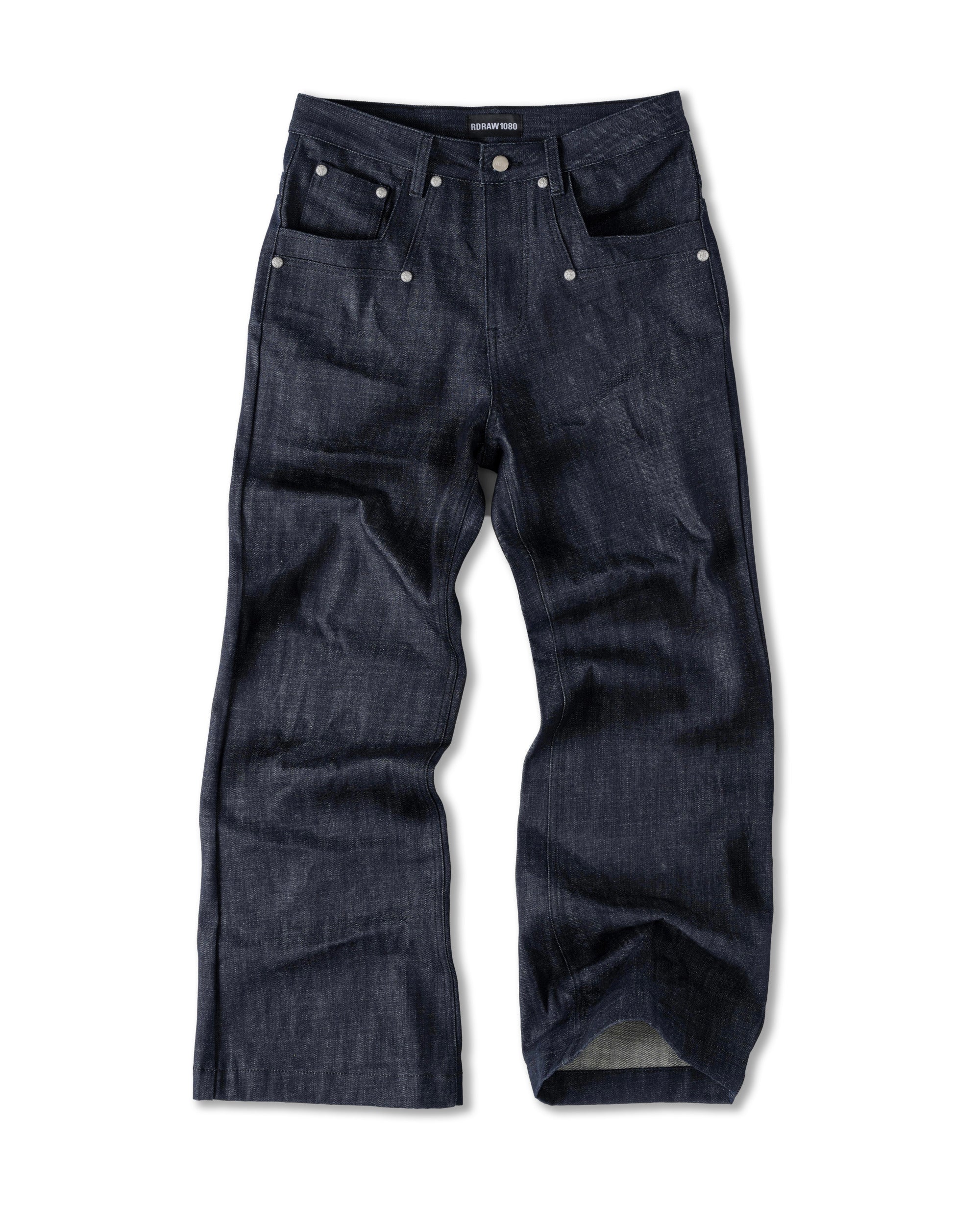 RDW Flare RAW Denim - NAVY