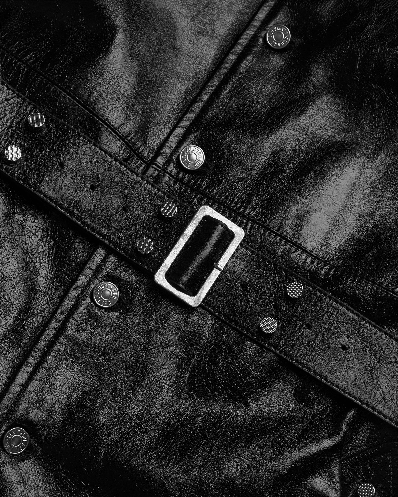CH2 Leather Trench COAT