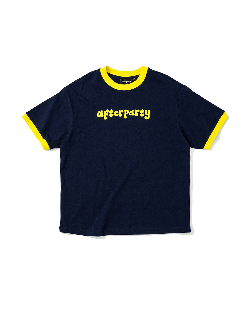 BUBBLE LETTER RINGER TEE [NAVY BLUE]
