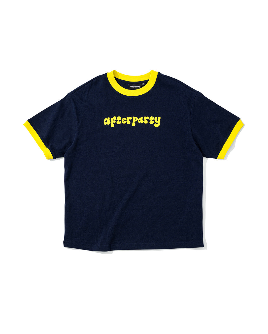 BUBBLE LETTER RINGER TEE [NAVY BLUE]