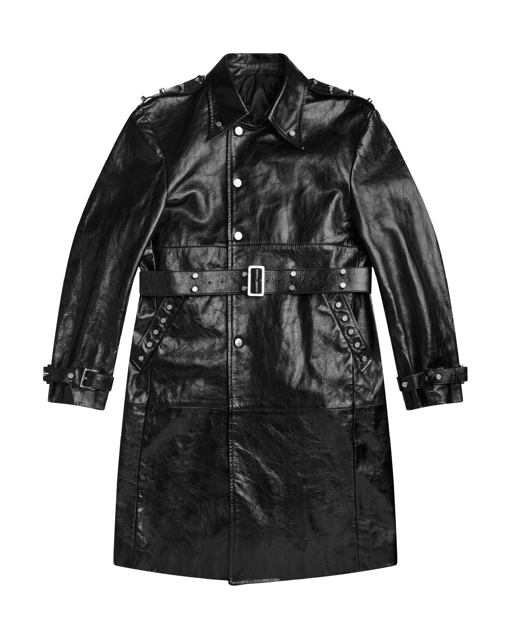CH2 Leather Trench COAT