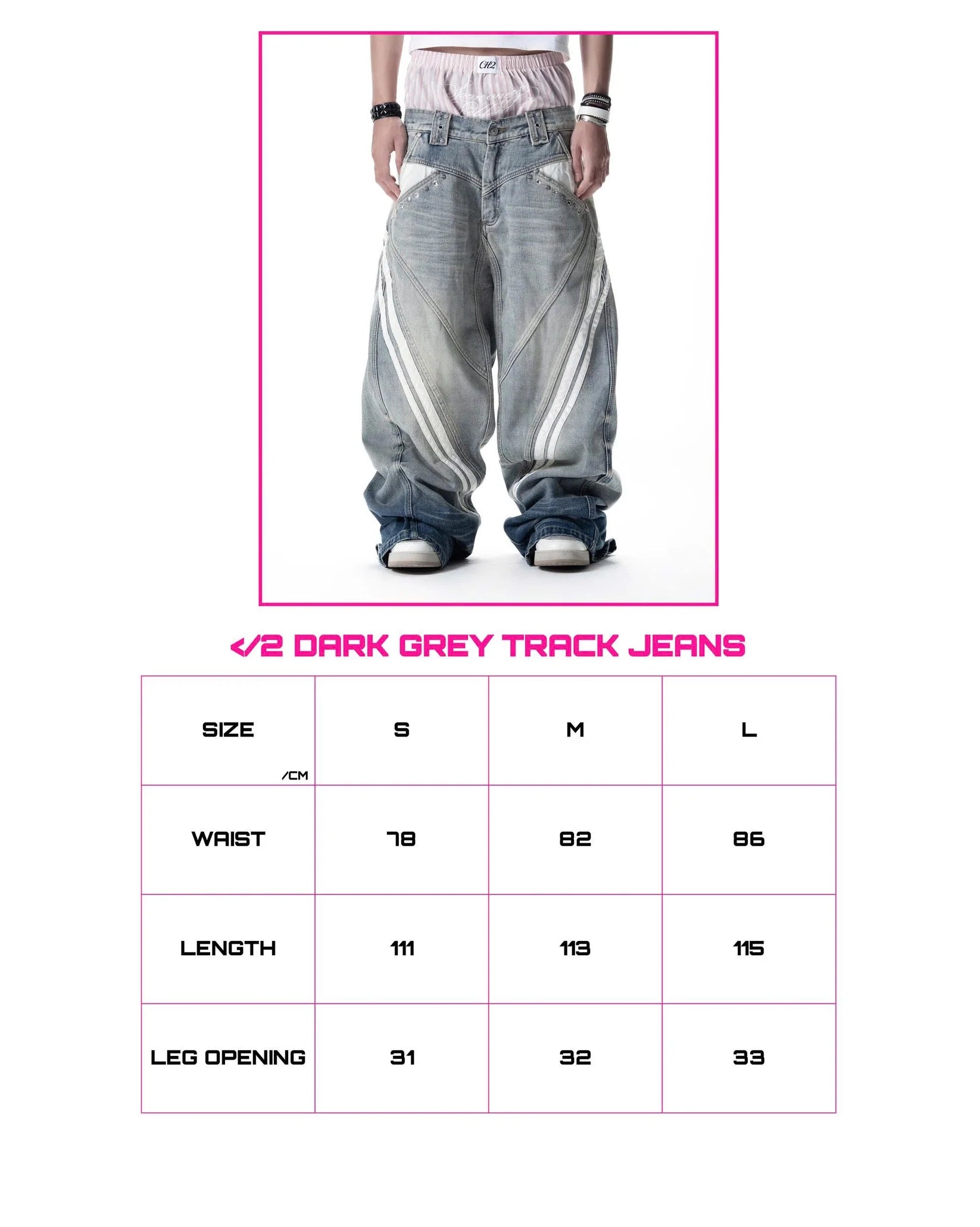 CH2 Track Jeans - BLUE
