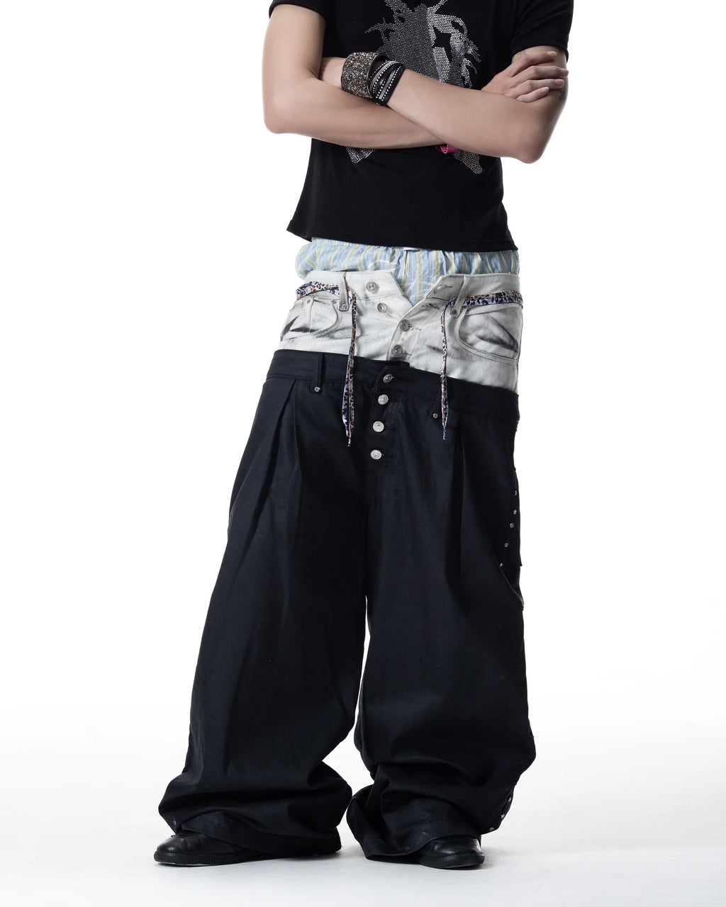 CH2 Double Waist Jeans