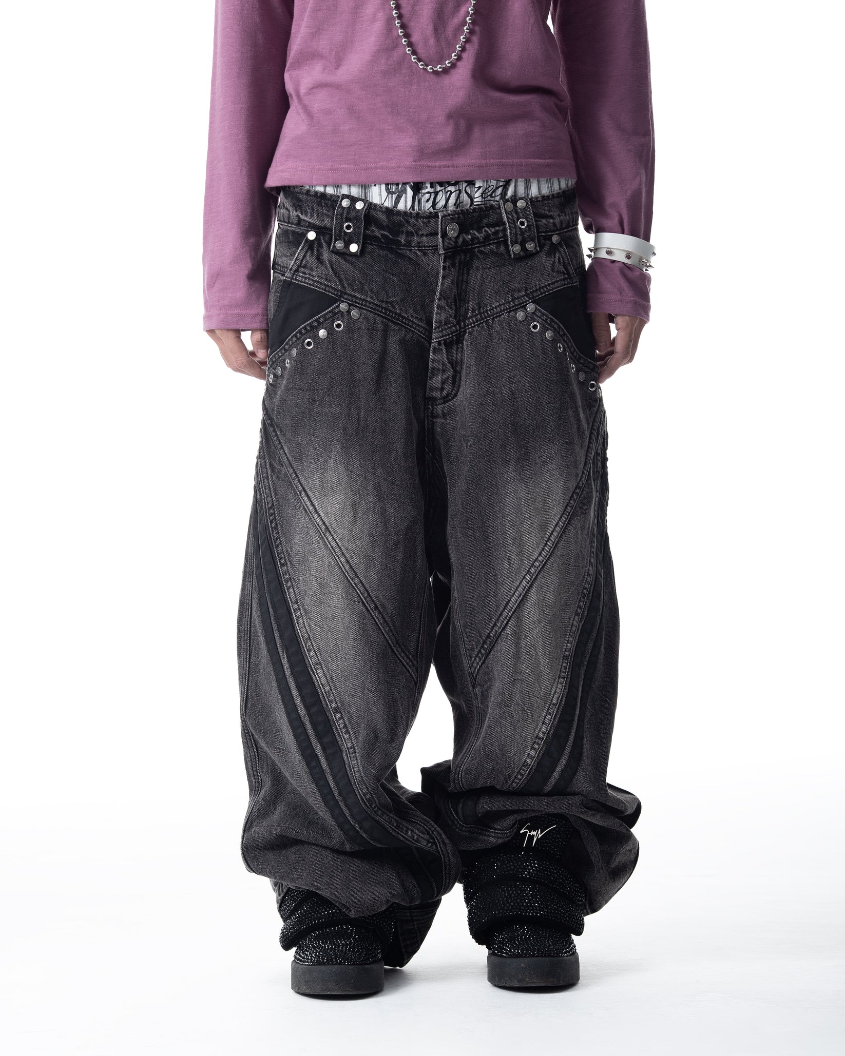 CH2 Track Jeans - DARK GREY