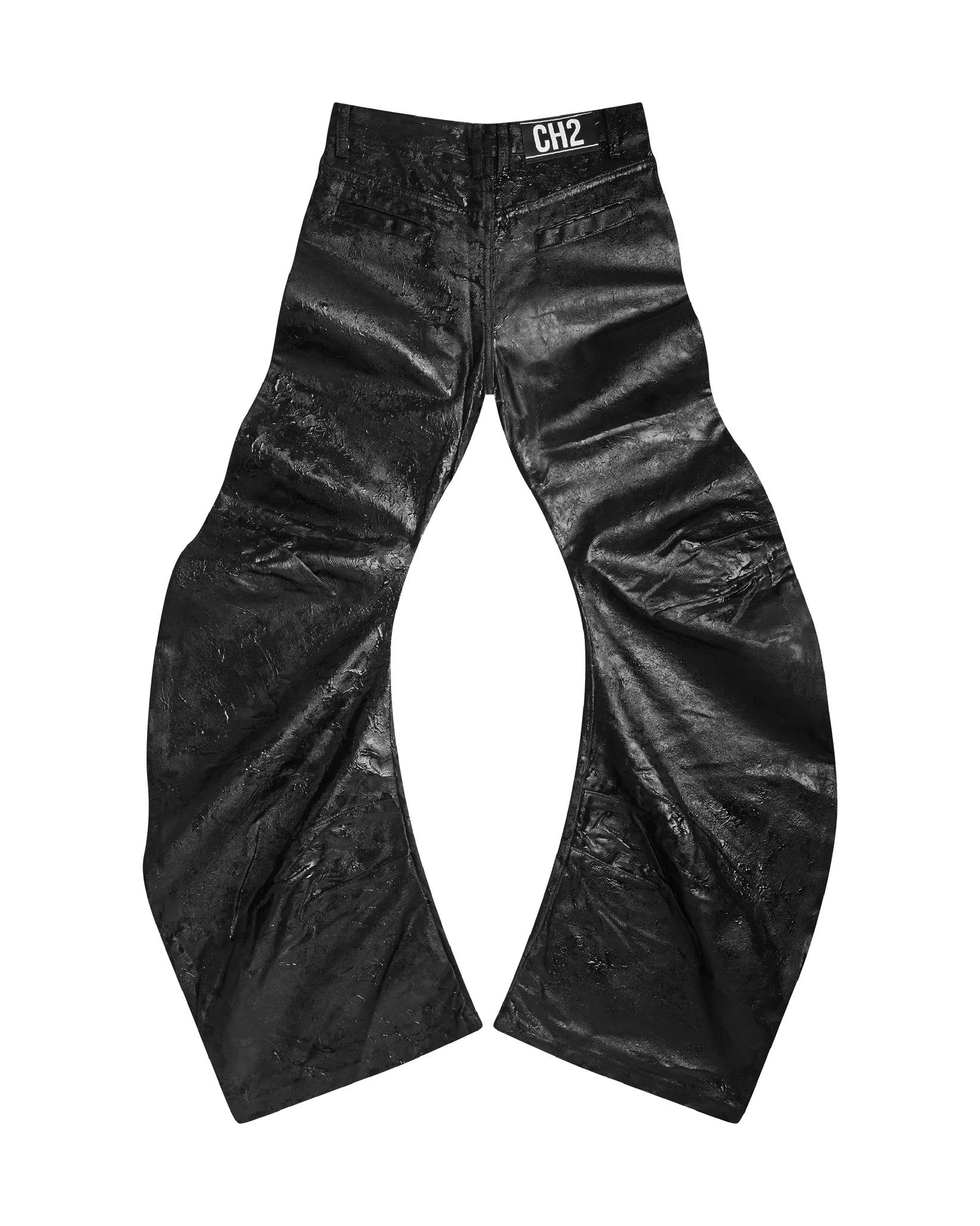 CH2 Black Waxed Jeans