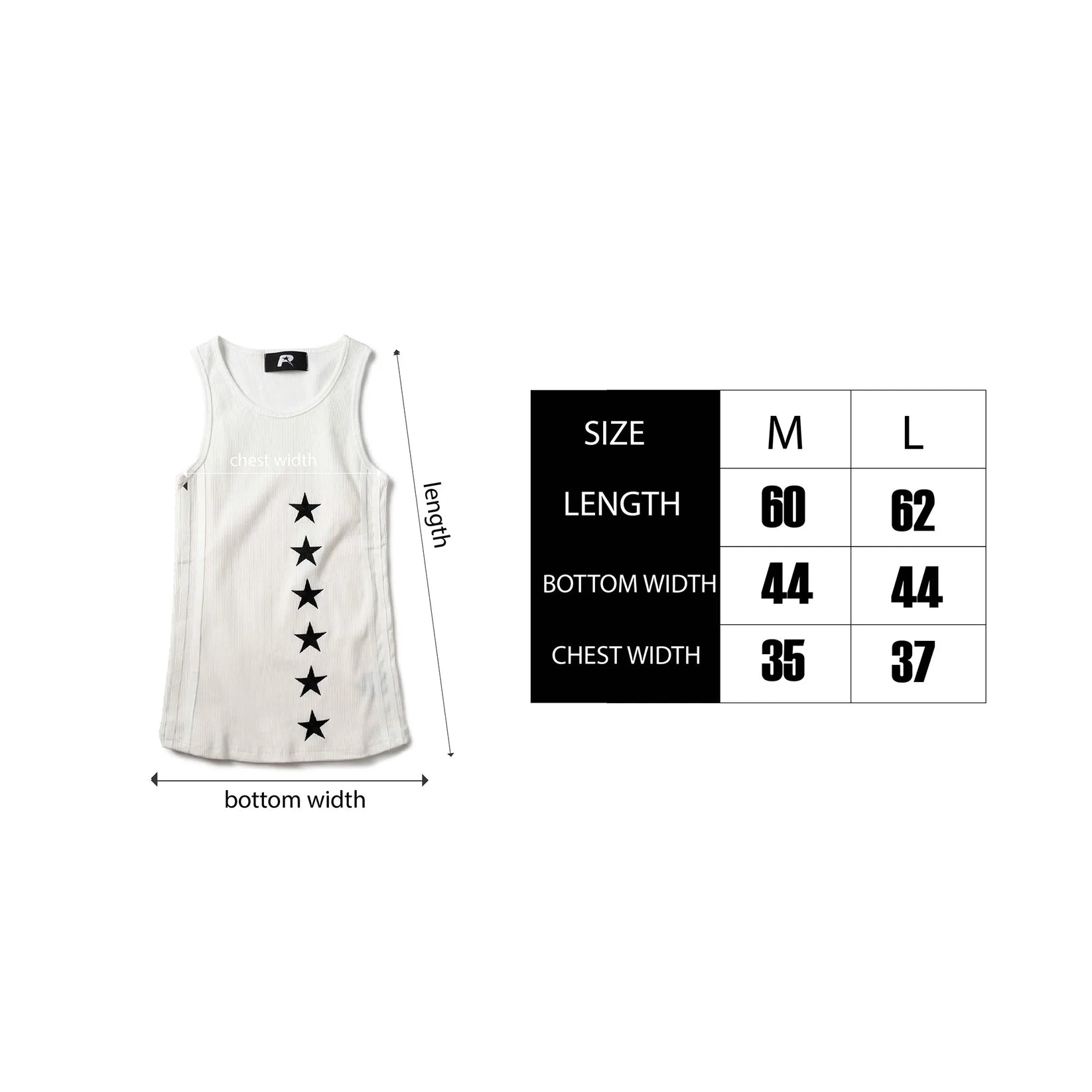 PC STAR Tanktop - White