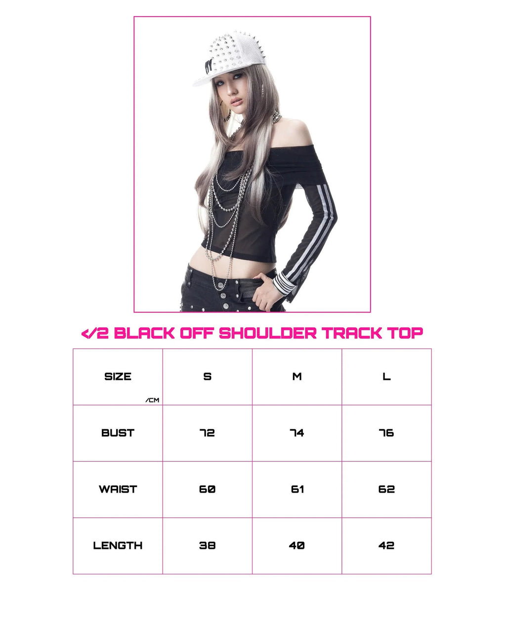 CH2 OFF Shoulder Track TOP